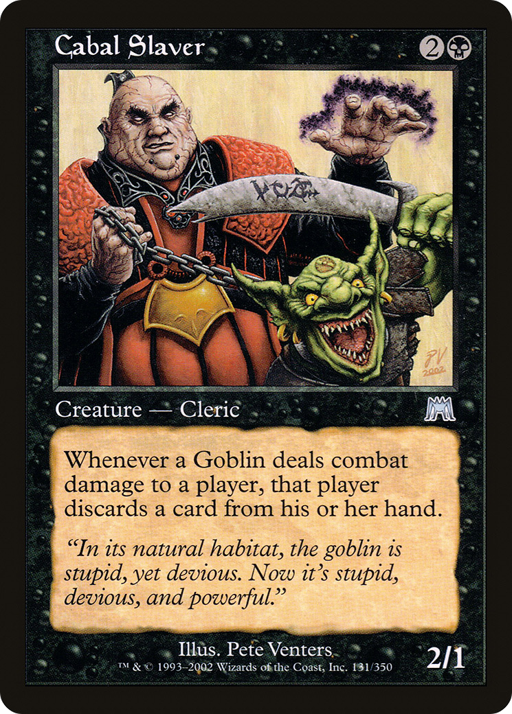 Cabal Slaver - Foil