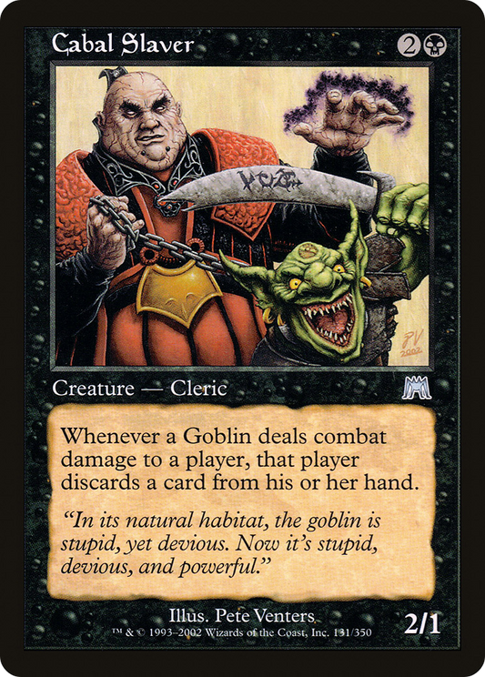 Cabal Slaver - Foil