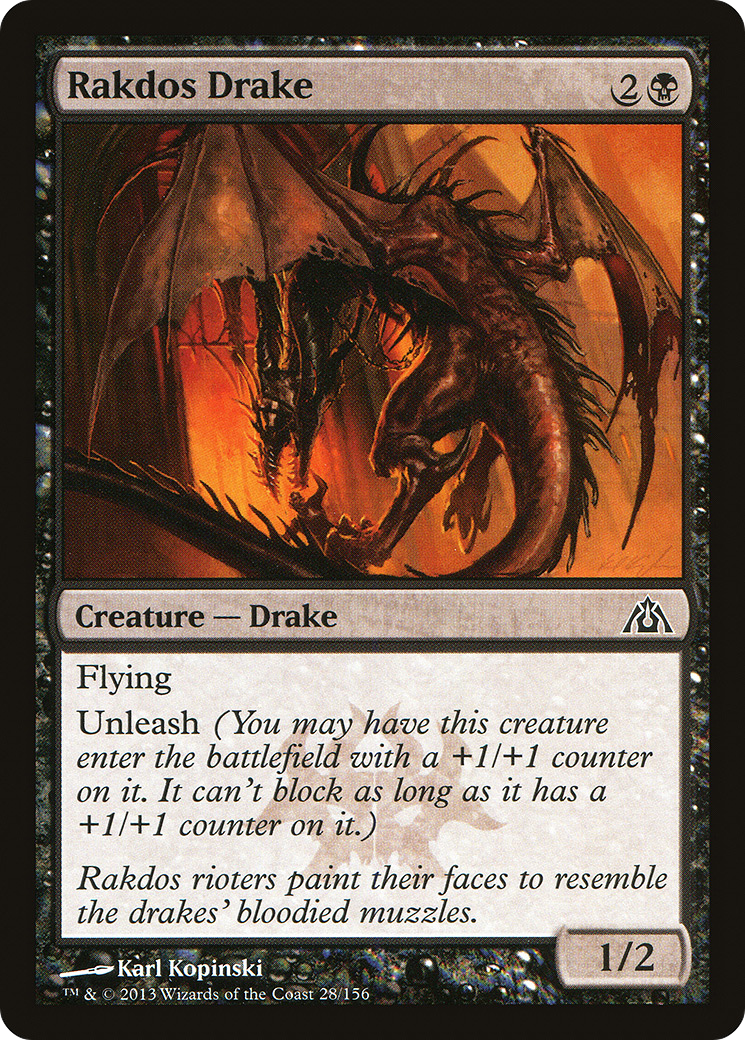 Rakdos Drake - Foil