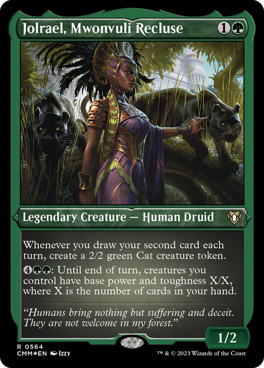 Jolrael, Mwonvuli Recluse (0564) - Foil Etched
