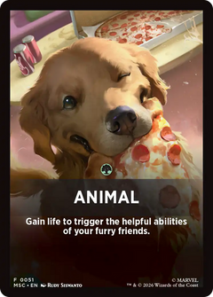 Animal (0051) (Theme Card) (FMSC)