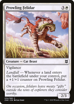 Prowling Felidar - Foil