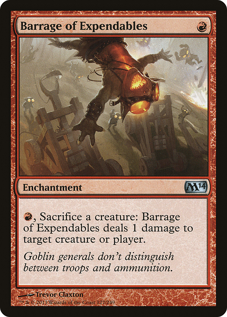Barrage of Expendables - Foil