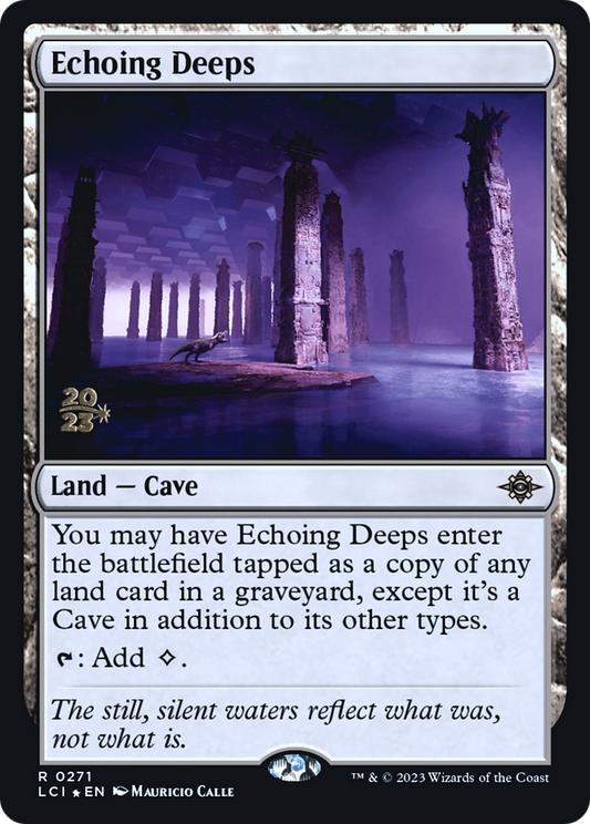 Echoing Deeps (0271) (Prerelease) - Foil