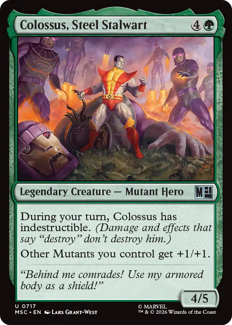 Colossus, Steel Stalwart (MSC)