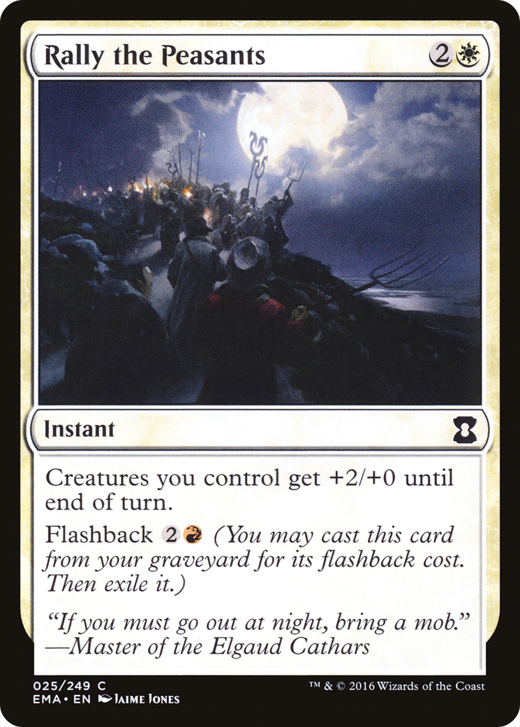 Rally the Peasants - Foil