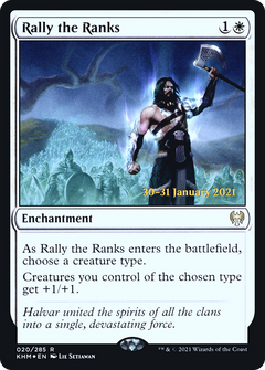 Rally the Ranks (020) (Prerelease) - Foil