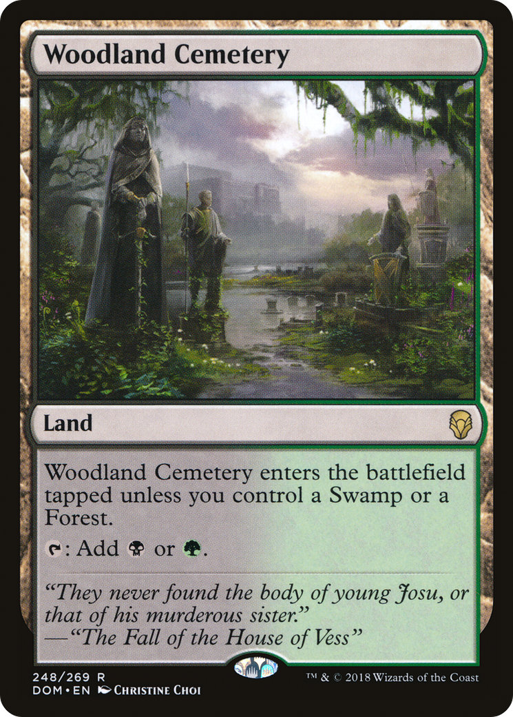 Woodland Cemetery - Foil