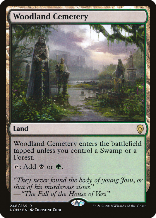 Woodland Cemetery - Foil