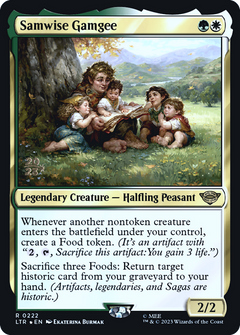 Samwise Gamgee (0222) (Prerelease) - Foil