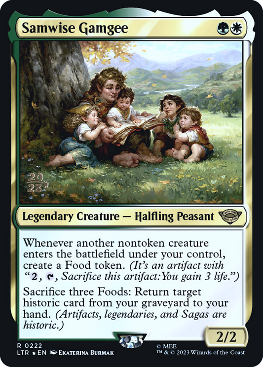 Samwise Gamgee (0222) (Prerelease) - Foil