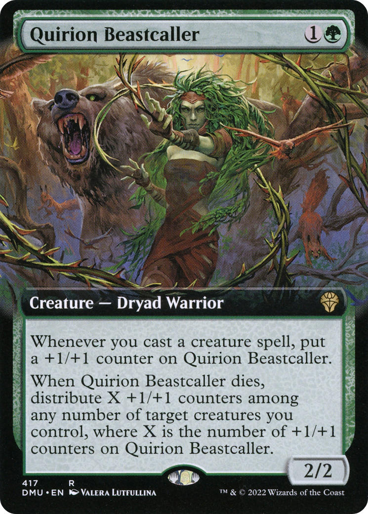 Quirion Beastcaller (417) (Extended Art)