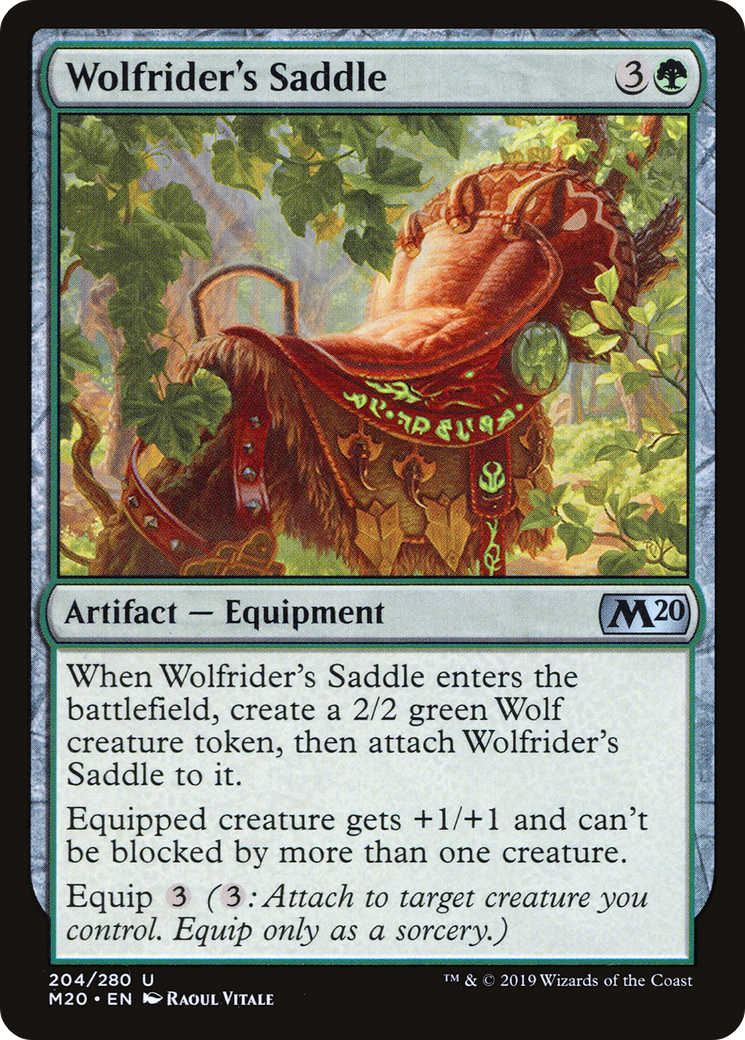 Wolfrider's Saddle - Foil