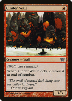 Cinder Wall - Foil