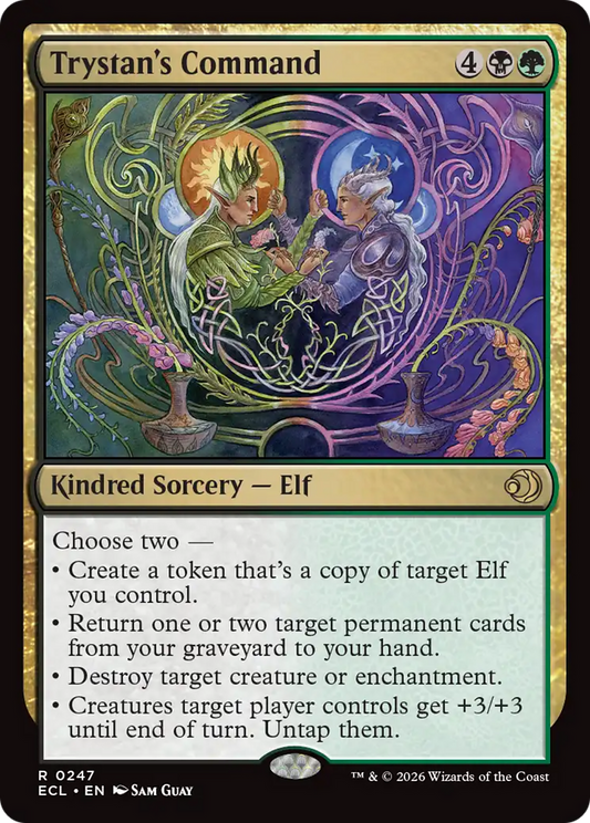 Trystan's Command (0247) (ECL) - Foil