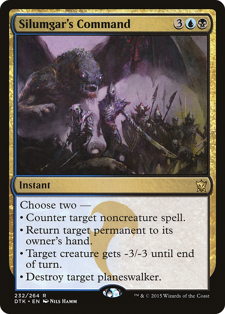 Silumgar's Command - Foil