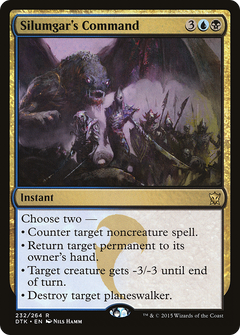 Silumgar's Command - Foil