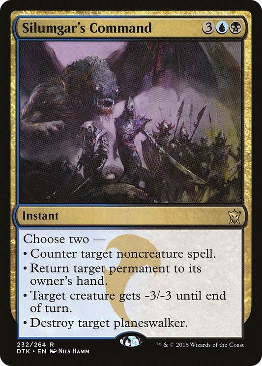 Silumgar's Command - Foil