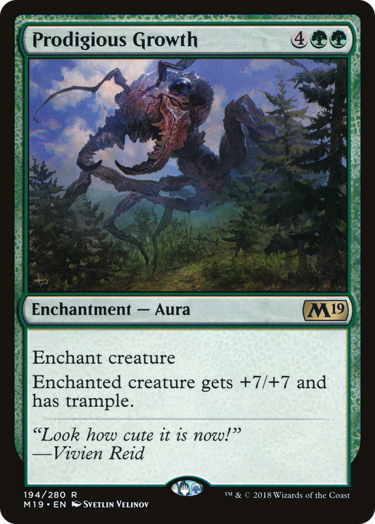 Prodigious Growth - Foil