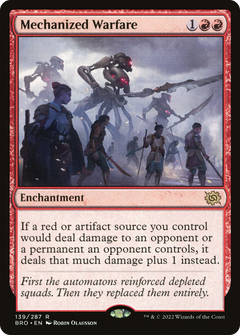 Mechanized Warfare - Foil