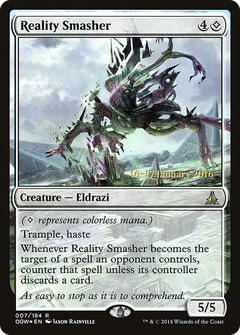 Reality Smasher (007) (Prerelease) - Foil
