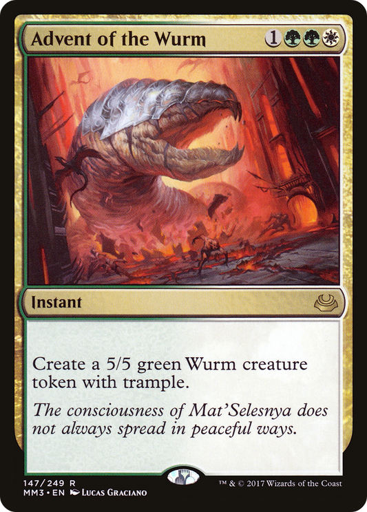 Advent of the Wurm - Foil