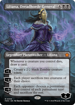 Liliana, Dreadhorde General (0359) (Borderless)