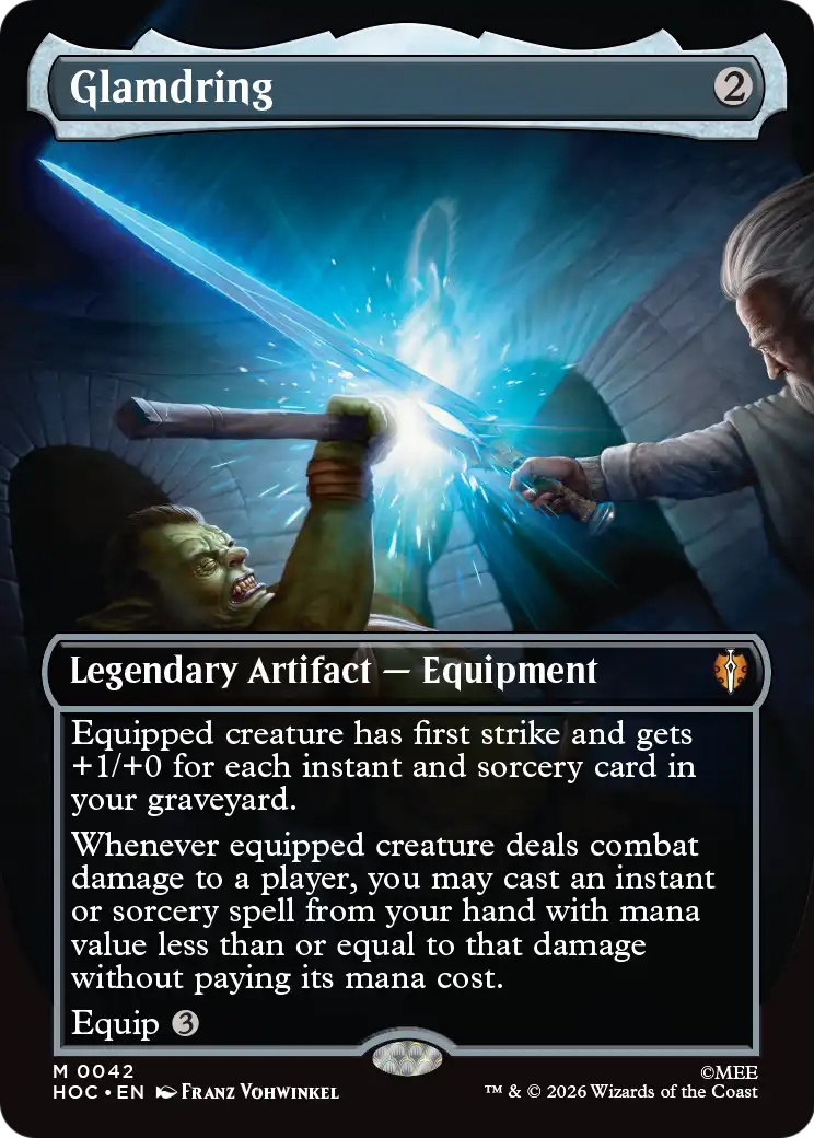 Glamdring (0042) (Borderless) (HOC)