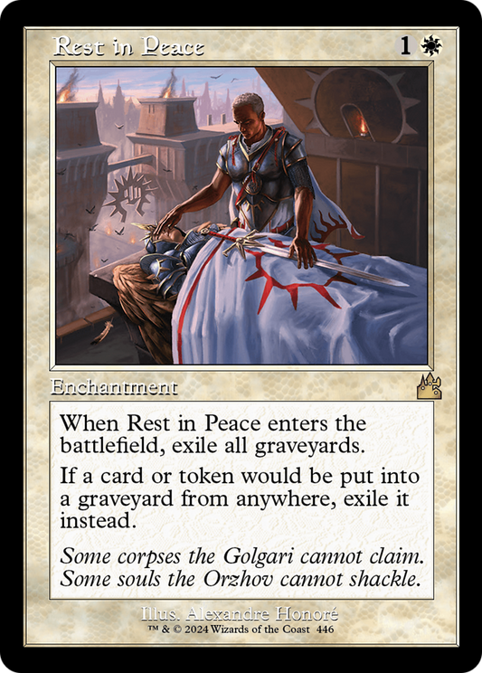 Rest in Peace (0446) (Retro Frame) - Foil