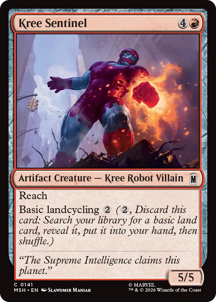 Kree Sentinel (MSH) - Foil