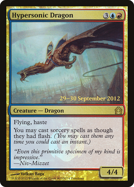 Hypersonic Dragon (170) (Prerelease) - Foil