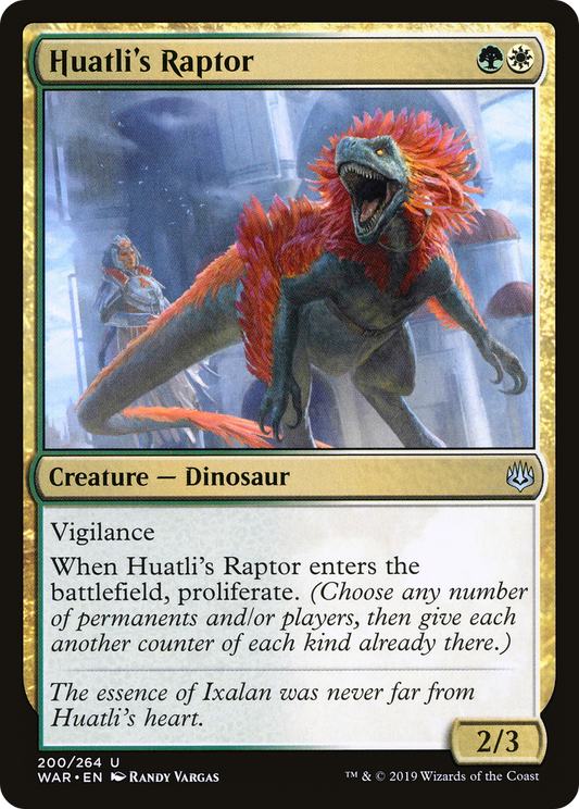 Huatli's Raptor - Foil