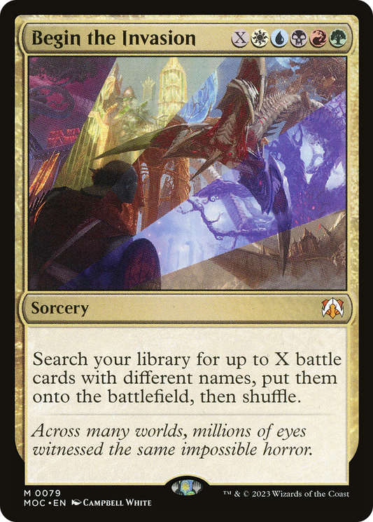 Begin the Invasion - Foil