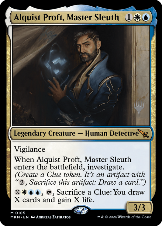 Alquist Proft, Master Sleuth (0185) (Promo Pack) - Foil