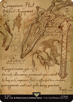 Conqueror's Flail (1571) (Showcase) - Foil