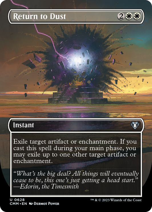 Return to Dust (0628) (Borderless) - Foil