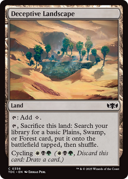 Deceptive Landscape