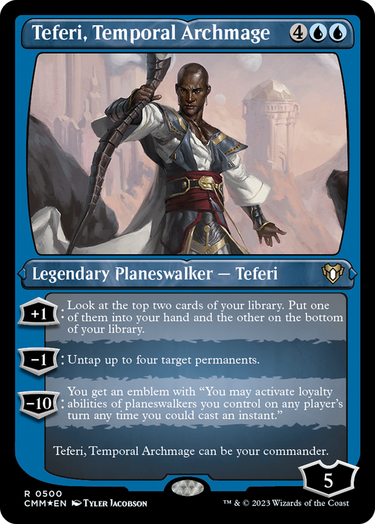 Teferi, Temporal Archmage (0500) - Foil Etched