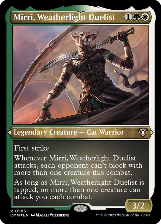 Mirri, Weatherlight Duelist (0585) - Foil Etched