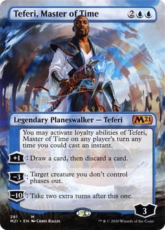 Teferi, Master of Time (281) (Borderless) - Foil