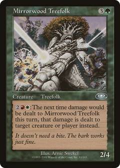 Mirrorwood Treefolk - Foil
