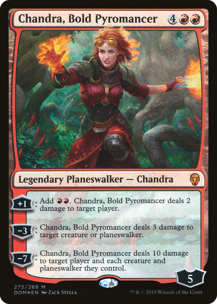 Chandra, Bold Pyromancer - Foil