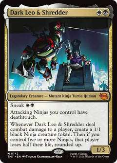Dark Leo & Shredder (TMT) - Foil