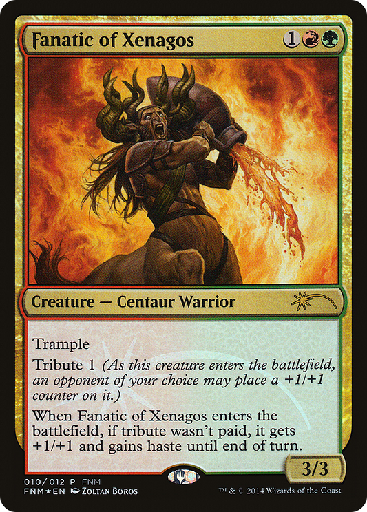 Fanatic of Xenagos (010) (FNM) - Foil