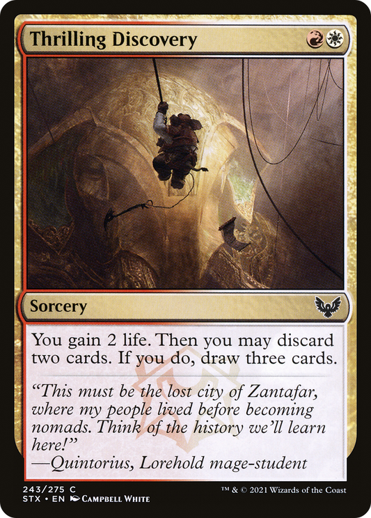 Thrilling Discovery - Foil