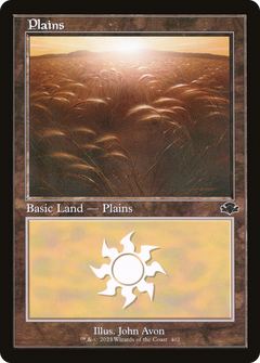 Plains (402) (Retro Frame) - Foil