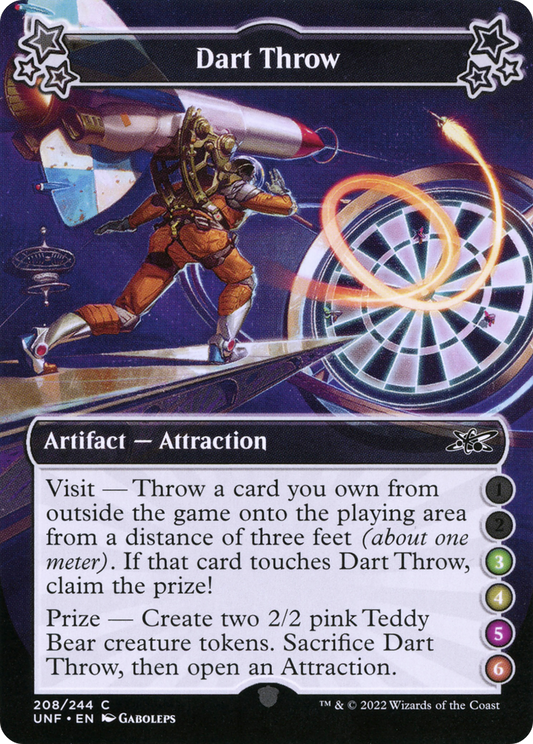 Dart Throw (3-4-5-6) - Foil