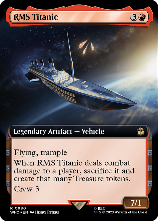 RMS Titanic (0980) (Extended Art) - Surge Foil