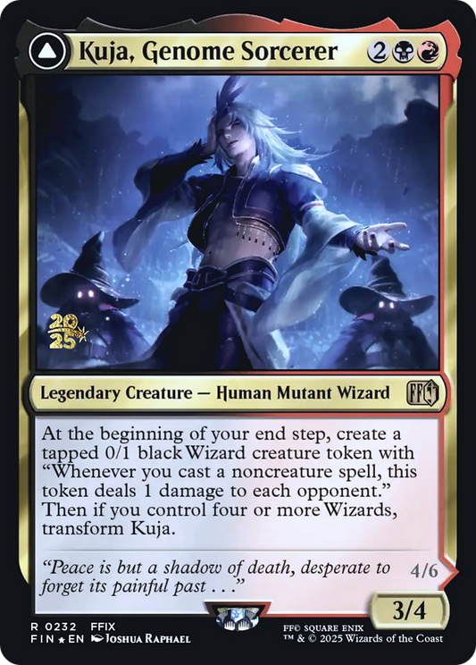 Kuja, Genome Sorcerer // Trance Kuja, Fate Defied (0232) (Prerelease) (PFIN) - Foil