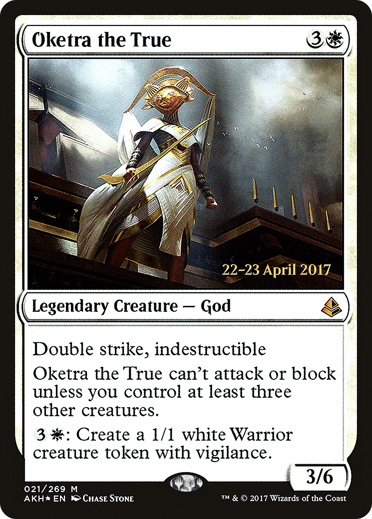 Oketra the True (021) (Prerelease) - Foil